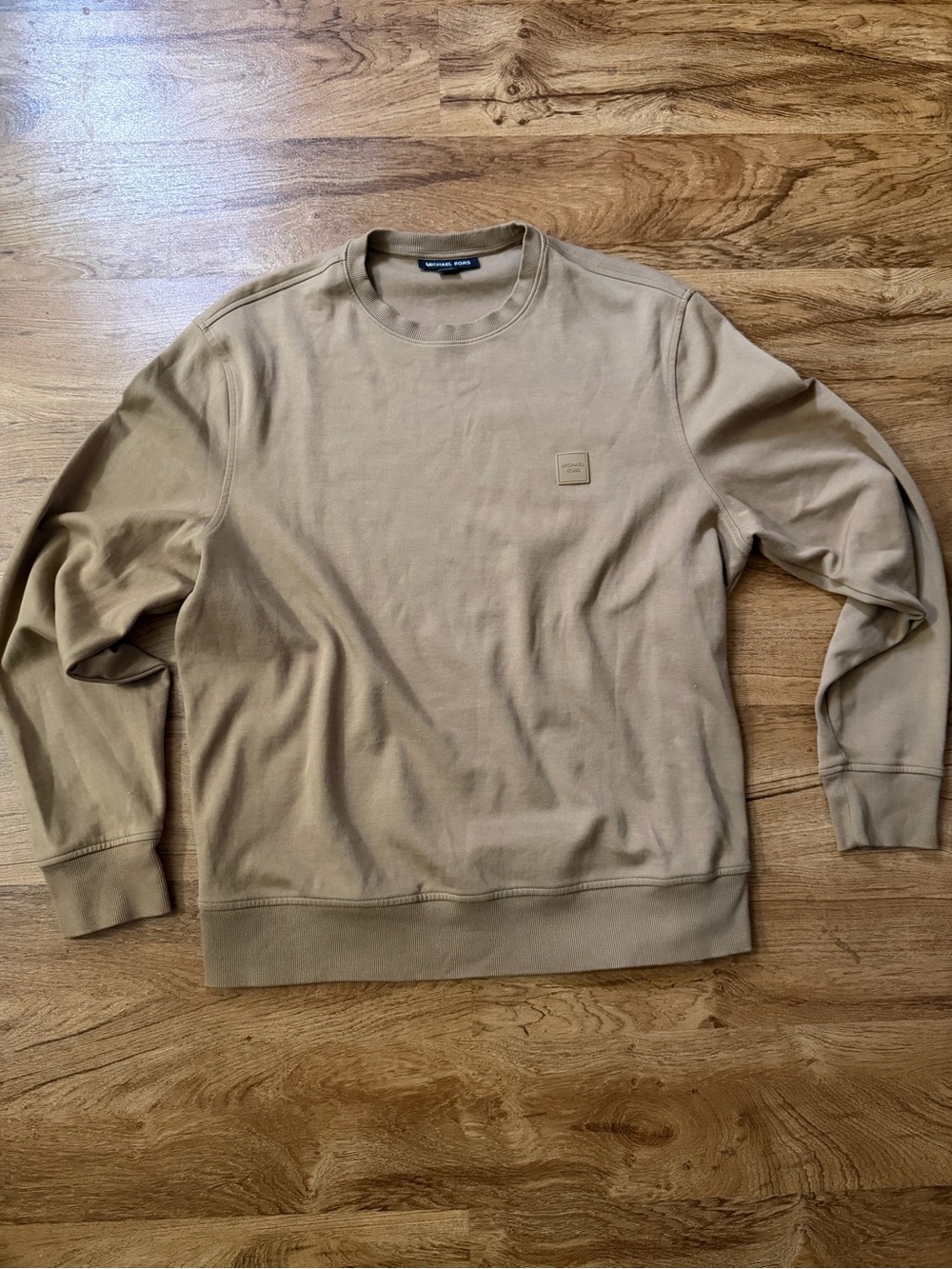 Michael Kors Men’s Crewneck Sweater in Tan